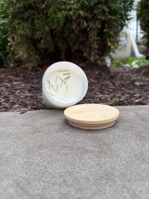 Rhubarb and Pine Candle