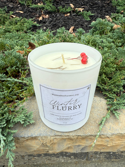 Winter Flurry Candle